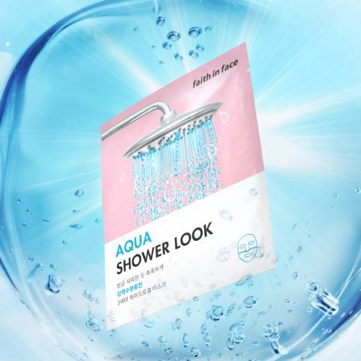 Faith in Face Aqua Shower Look Hydrogel Mask 10ea