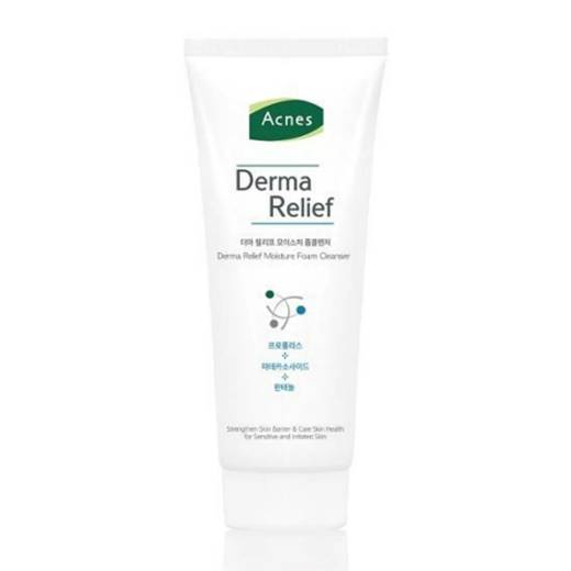 Acnes Derma Relief Moisture Foam Cleanser 200ml