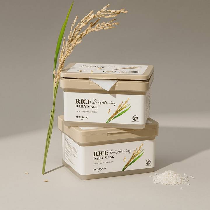 SKINFOOD Rice Brightening Daily Mask 30P