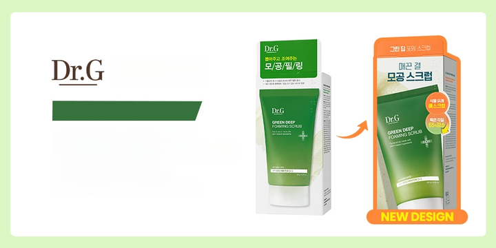 Dr.G Green Deep Foaming Scrub 120g