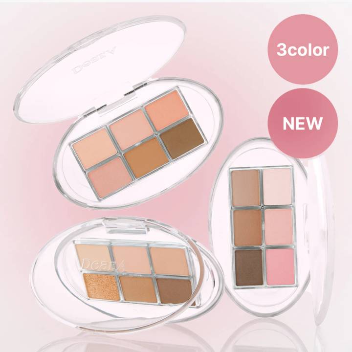 Dear.A Perfect Match Eyeshadow Palette 6.8g (3 Colors)