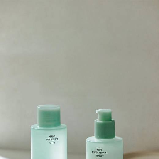 HANYUL Pure Artemisia Watery Calming Toner 150mL + Fluid 125mL Set