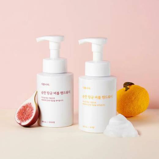Shingmulnara Mild Antibacterial Foaming Hand Wash (#Fig)_280mL