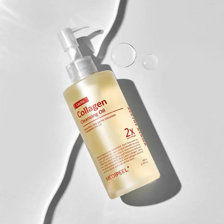 MEDI-PEEL Red Lacto Collagen Cleansing Oil 200mL 2.0 Special Set (+15mL)