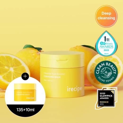 irecipe Ceramide Yuja Healing Cleansing Balm 120g Set (+10g)