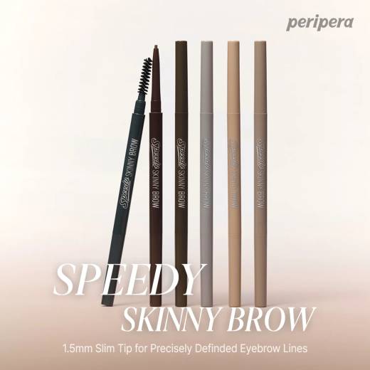 peripera Speedy Skinny Brow Double Set (1+1) (4 Colors)