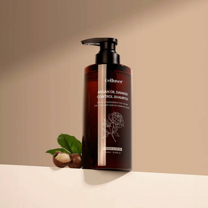 Celluver Argan Oil Damage Control Shampoo 500ml