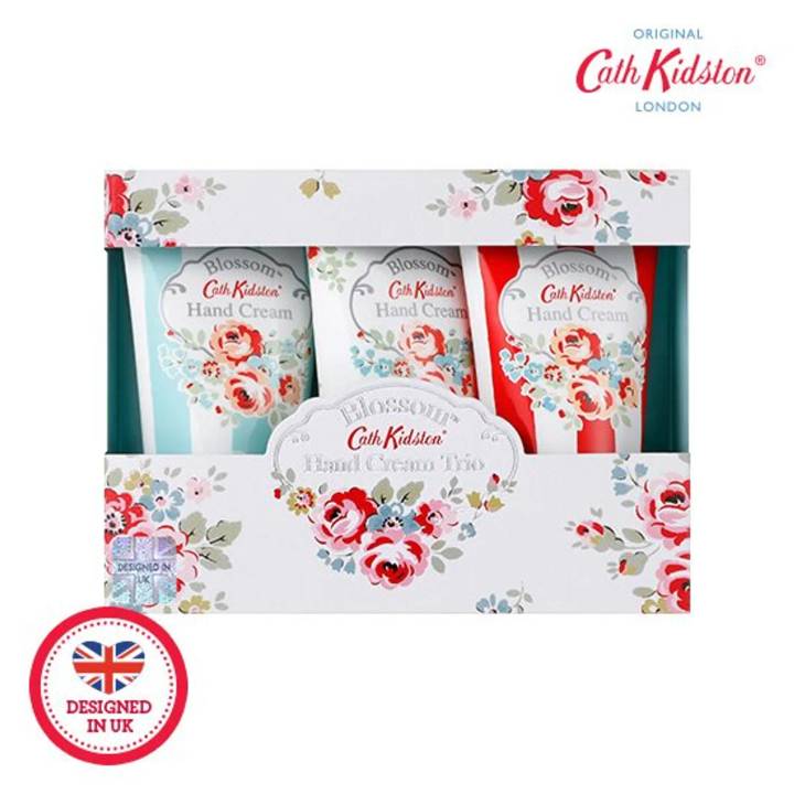 Cath Kidston Perfumed Hand Cream Trio Blossom 30ml x 3