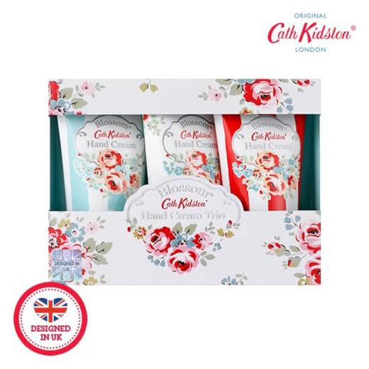 Cath Kidston Perfumed Hand Cream Trio Blossom 30ml x 3