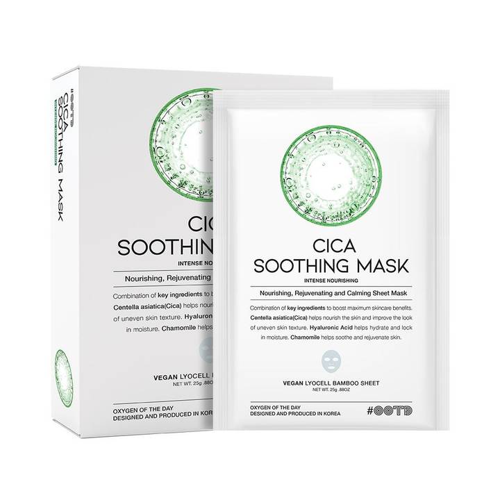 OOTD Cica Soothing Mask Sheet 10ea