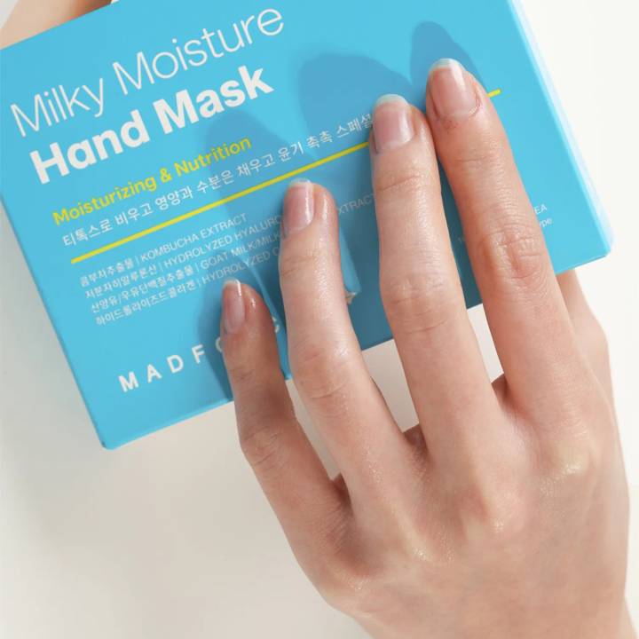 MADFORCOS Milky Moisture Hand Mask (1ea/5ea)