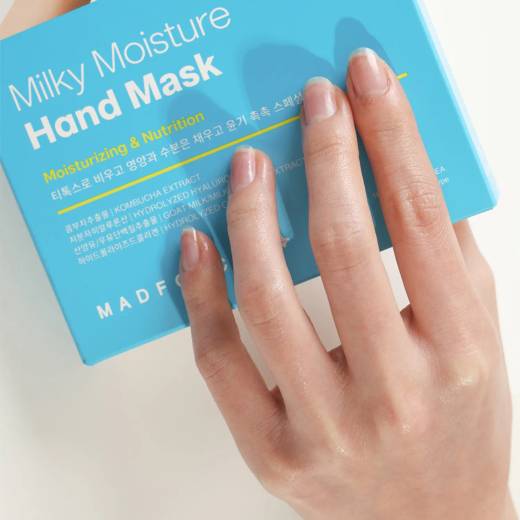 MADFORCOS Milky Moisture Hand Mask (1ea/5ea)