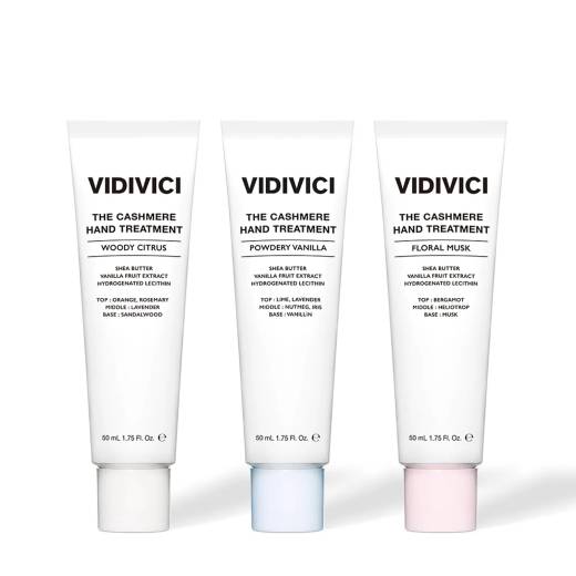 VIDIVICI The Cashmere Hand Treatment 50ml 3 Types