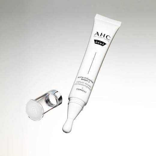 AHC Pro Shot GlutA-ctivation Bright 3 Capsule-Infused Eye Cream For Face 30ml Special Set (+Serum 10ml)