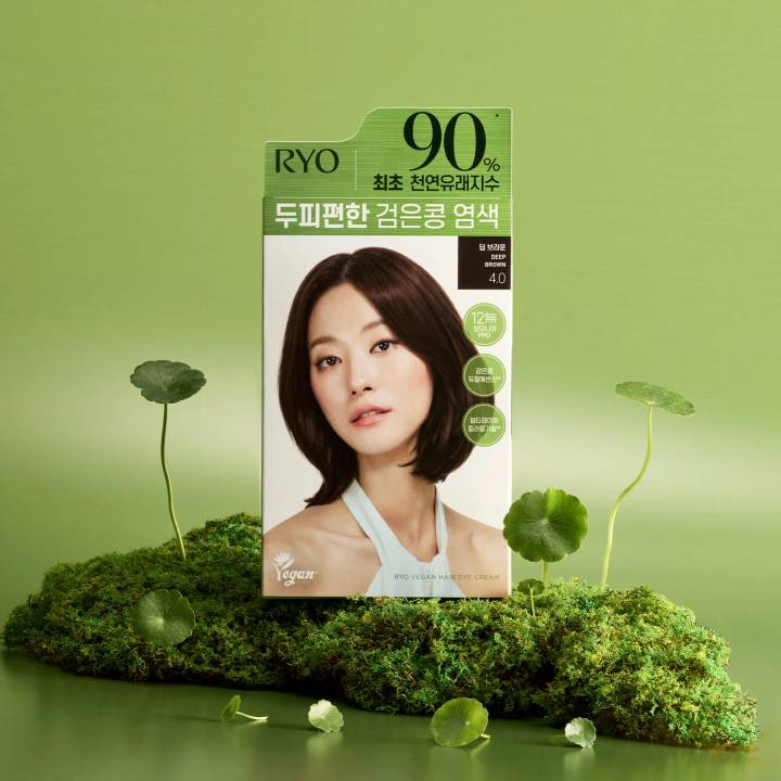 Ryo Scalp Care Black Soybean Hair Dye 120g (4 Colors)