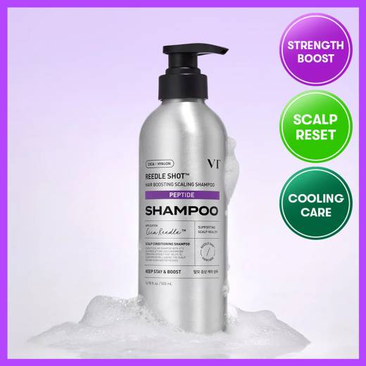 VT Reedle Shot Hair Boosting Scaling Shampoo 500ml (Set/Single)