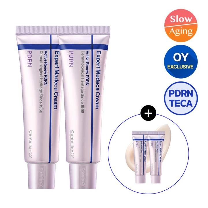 Centellian24 Expert Madeca Cream Active Renew PDRN Double Set