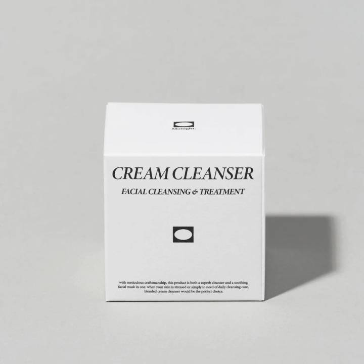 Monight Charcoal Blended Cream Cleanser 100g