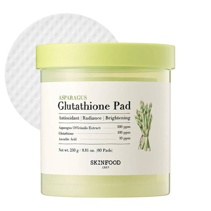 SKINFOOD Asparagus Glutathione Pad 60P