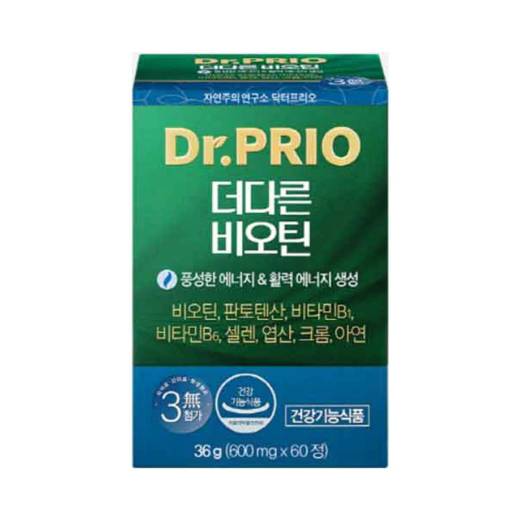 Dr.PRIO The Different Biotin 60 Tablets (4-week supply)