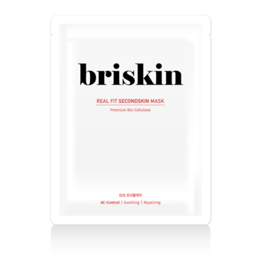 Briskin Real Fit Second Skin Mask Sheet SOS Trouble Care 10 Sheets