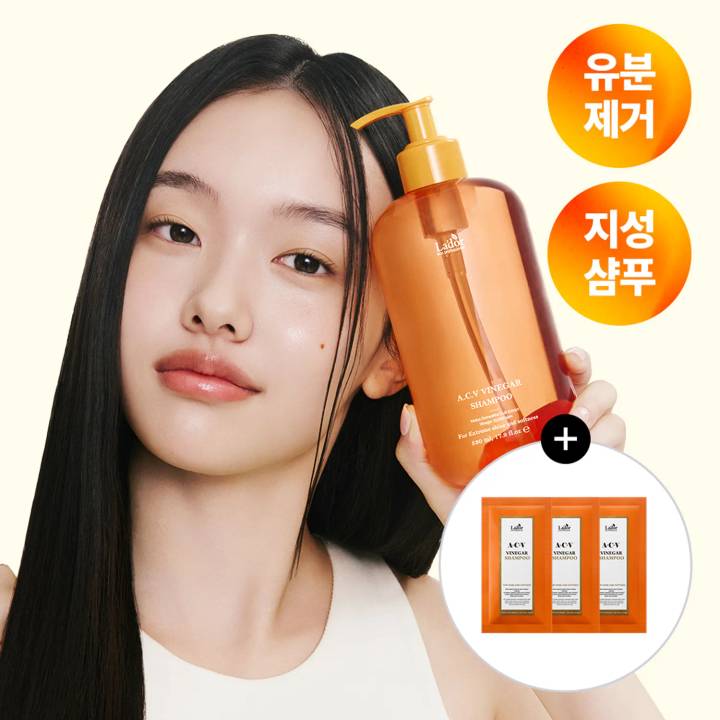 La'dor ACV Vinegar Shampoo 530ml Set (+30ml) (RENEWAL)