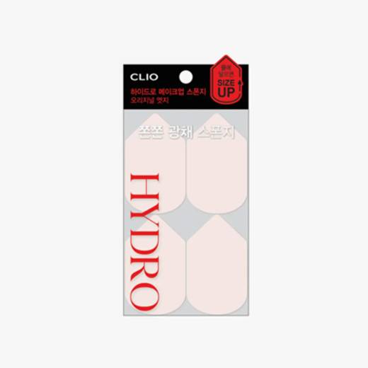 CLIO Hydro Makeup Sponge Original Edge 4ea