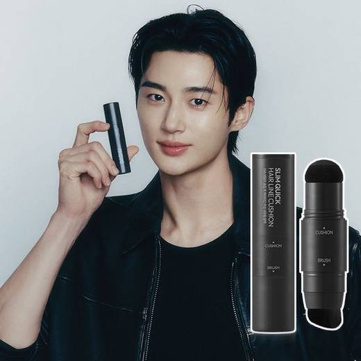 DASHU Daily Slim Quick Hairline Cushion #Natural Black 2.5g
