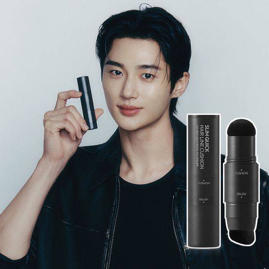 DASHU Daily Slim Quick Hairline Cushion #Natural Black 2.5g