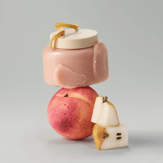 Whipped Peach Pear Vegan Pack Scrub 210g