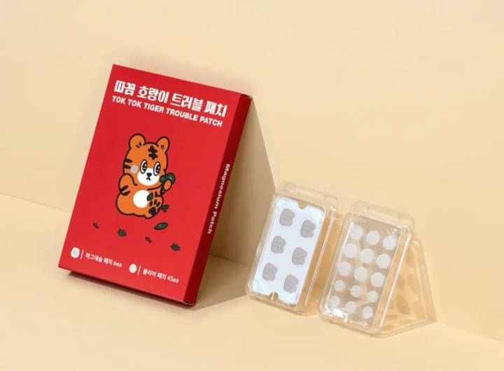 snow2plus Tok Tok Tiger Trouble Patch (#Medium 6P+#Clear 45P)
