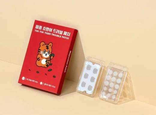 snow2plus Tok Tok Tiger Trouble Patch (#Medium 6P+#Clear 45P)