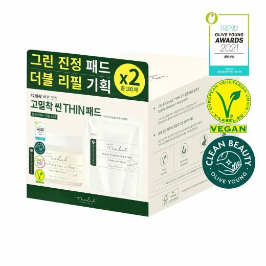 THE LAB by blanc doux Green Flavonoid 2.5 Pad 90 Pads Refill Special Offer