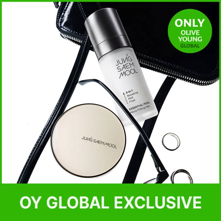 JUNGSAEMMOOL Essential Skin Nuder Cushion & Mist Special Set (+Gel Pad 2P*3ea) (3 Shades)