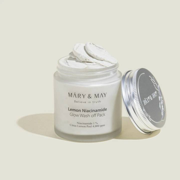 Mary & May Lemon Niacinamide Glow Wash Off Pack 125g