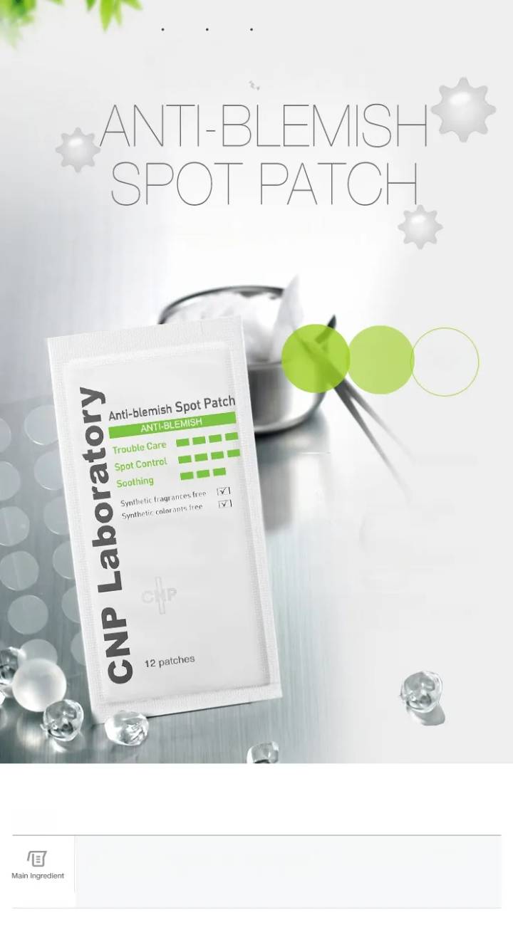 CNP Laboratory Anti-Blemish Spot Patch 12 Count x 3-Pack (+3-Pack) Special Set (Limited)
