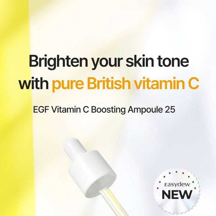 easydew DW-EGF Vitamin C Boosting Ampoule 25 10g Special Set (+Melatoning One Day Ampoule 1mL)
