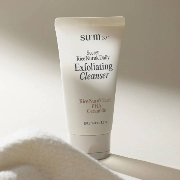 SUM37 Secret Rice Nuruk Daily Exfoliating Cleanser 120ml