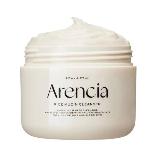 Arencia Rice Mucin Cleanser 120g Set (+Green Cleanser 15g)