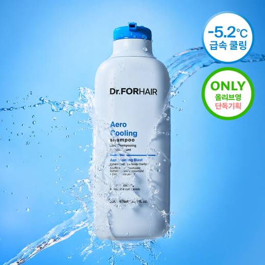 Dr.FORHAIR Aero Cooling Shampoo 400ml Set (+70ml)