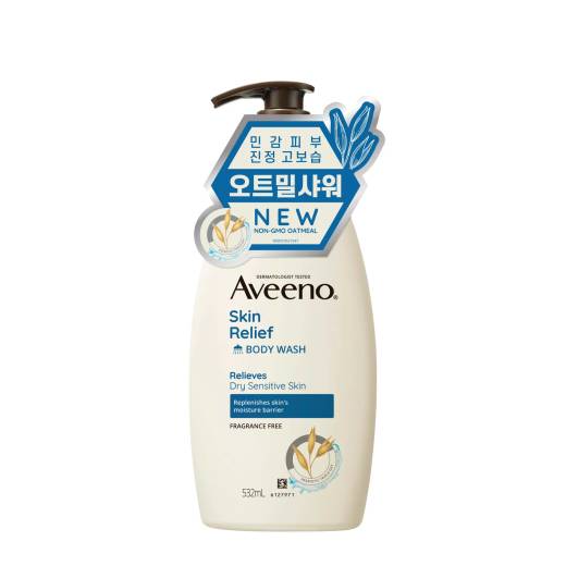 Aveeno Skin Relief Body Wash 532mL (4 Options)