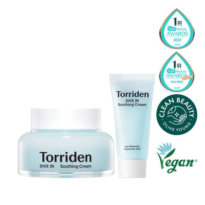 Torriden Dive In Soothing Cream 100mL Special Set (+20mL)