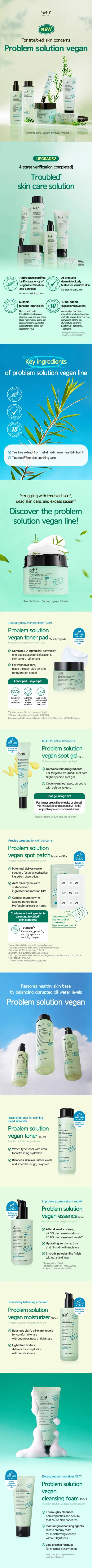 belif Problem Solution Vegan Spot Gel 15mL