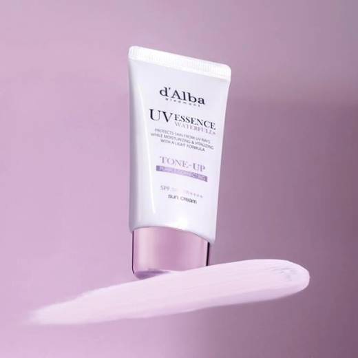 d'Alba Waterful Tone Up Sun Cream Purple 50mL
