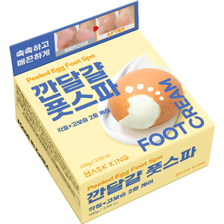 MASK KING Peeled Egg Foot Spa Foot Cream 100g