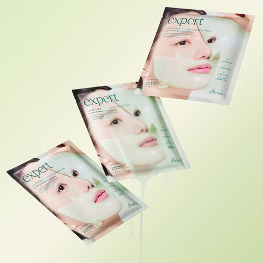 Ariul Expert Green Cera Collagen Hydrogel Mask 4ea