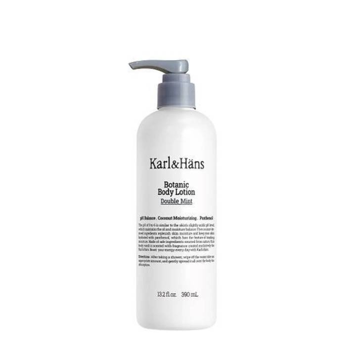 Karl&Hans Botanic Body Lotion Double Mint 390ml