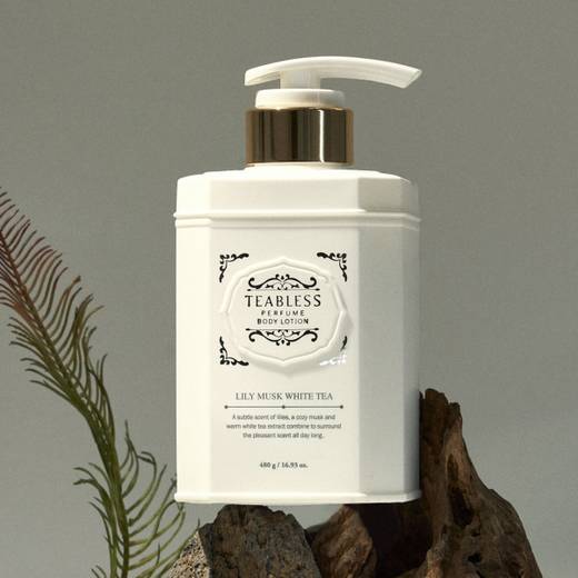Teabless Lily Musk White Tea Perfume Body Lotion 480g