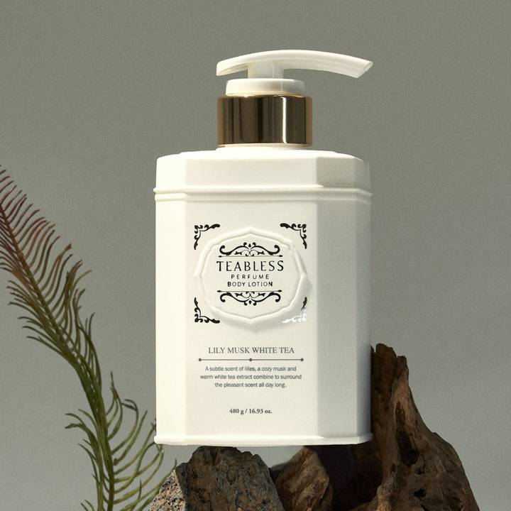 Teabless Lily Musk White Tea Perfume Body Lotion 480g