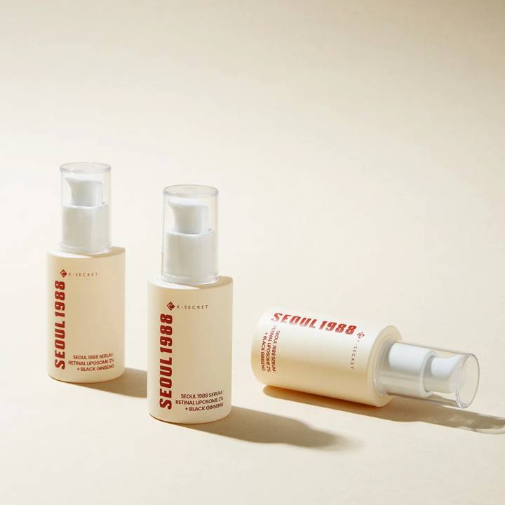 KSECRET Seoul 1988 Serum: Retinal Liposome 2%+Black Ginseng 30ml